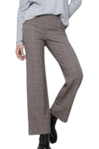 Charlie B - Modern Fit Plaid Print Pants