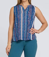 Nydj - Sleeveless Pintuck Top