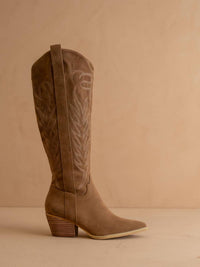 Oasis Society - Women's Samara Embroidered Western Tall Boot