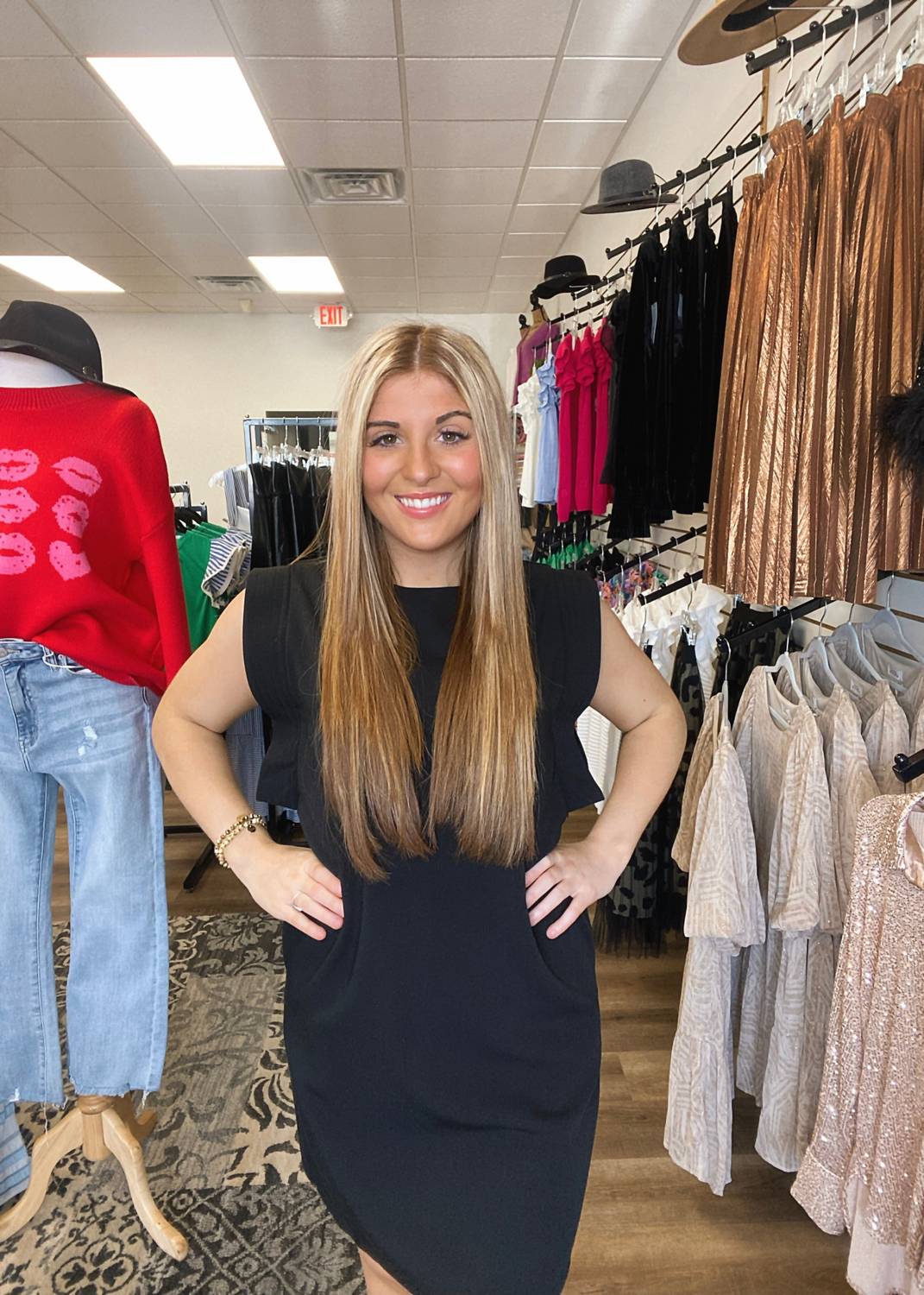 Thml - Sleeveless Solid Mini Dress