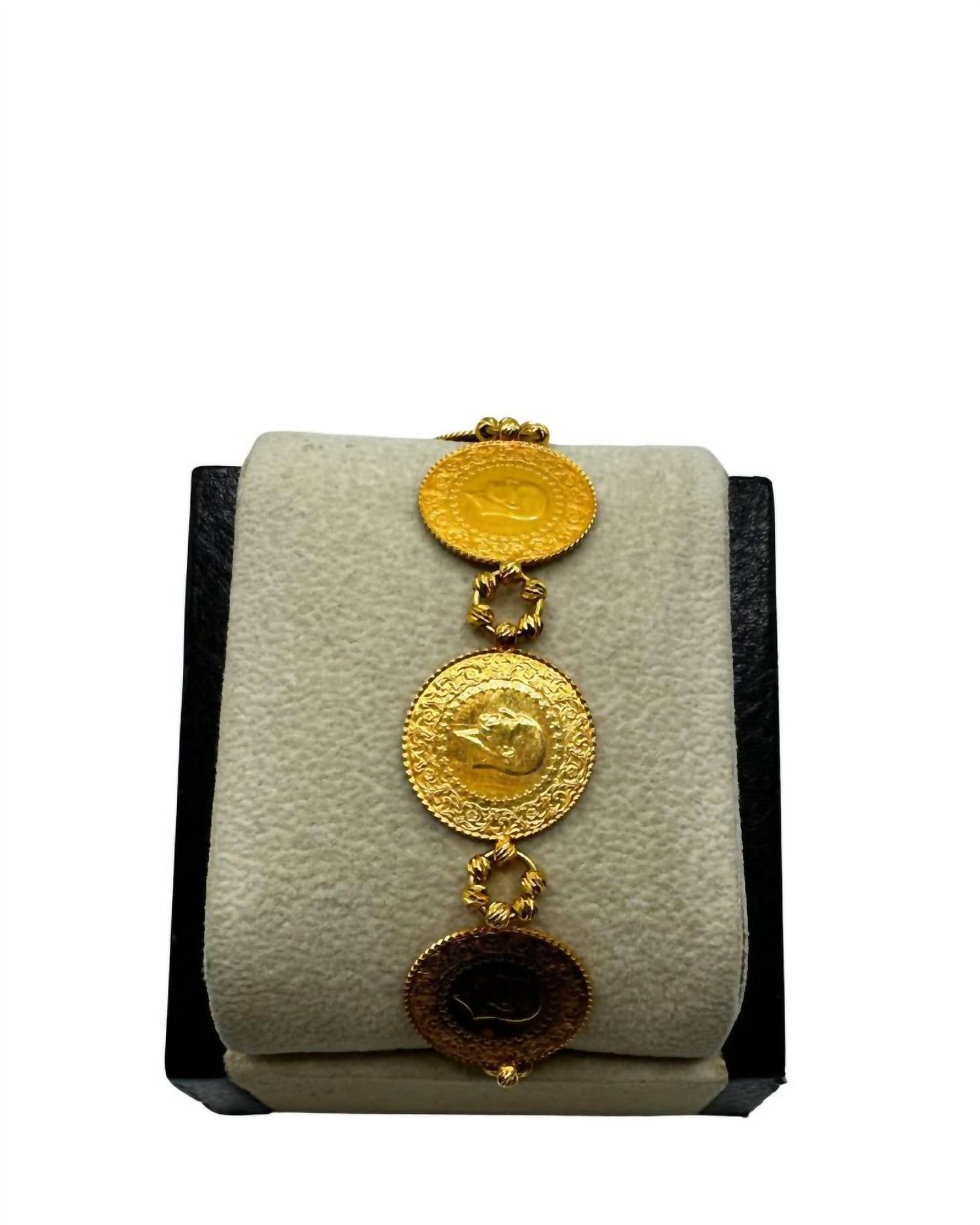 Milano Jewelry - Women's Coin Bracelet