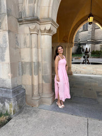 Little Olin - Long Ruffle Dress