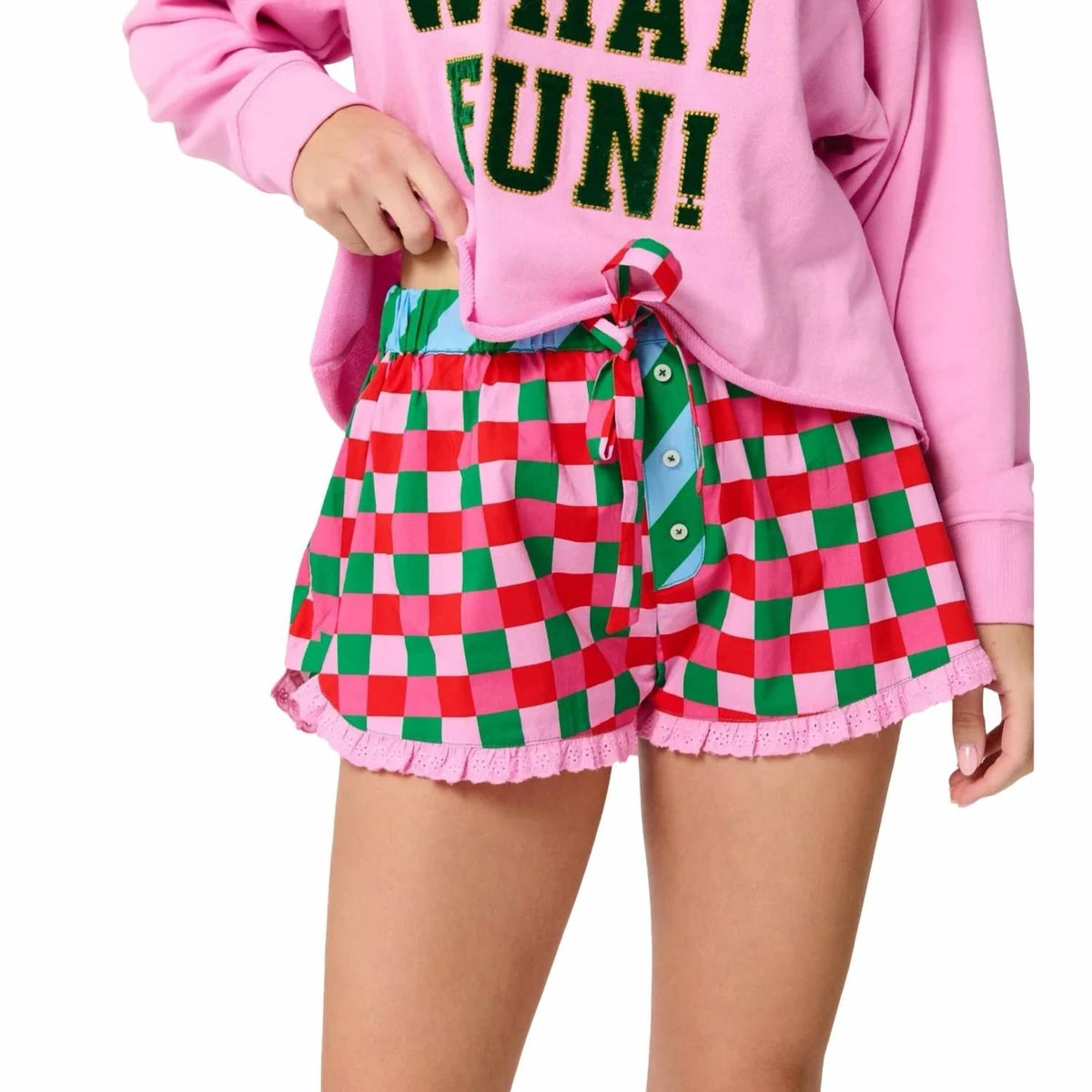Shiraleah - Checkered Boxer Shorts