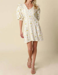 Olivaceous - Perla Mini Dress