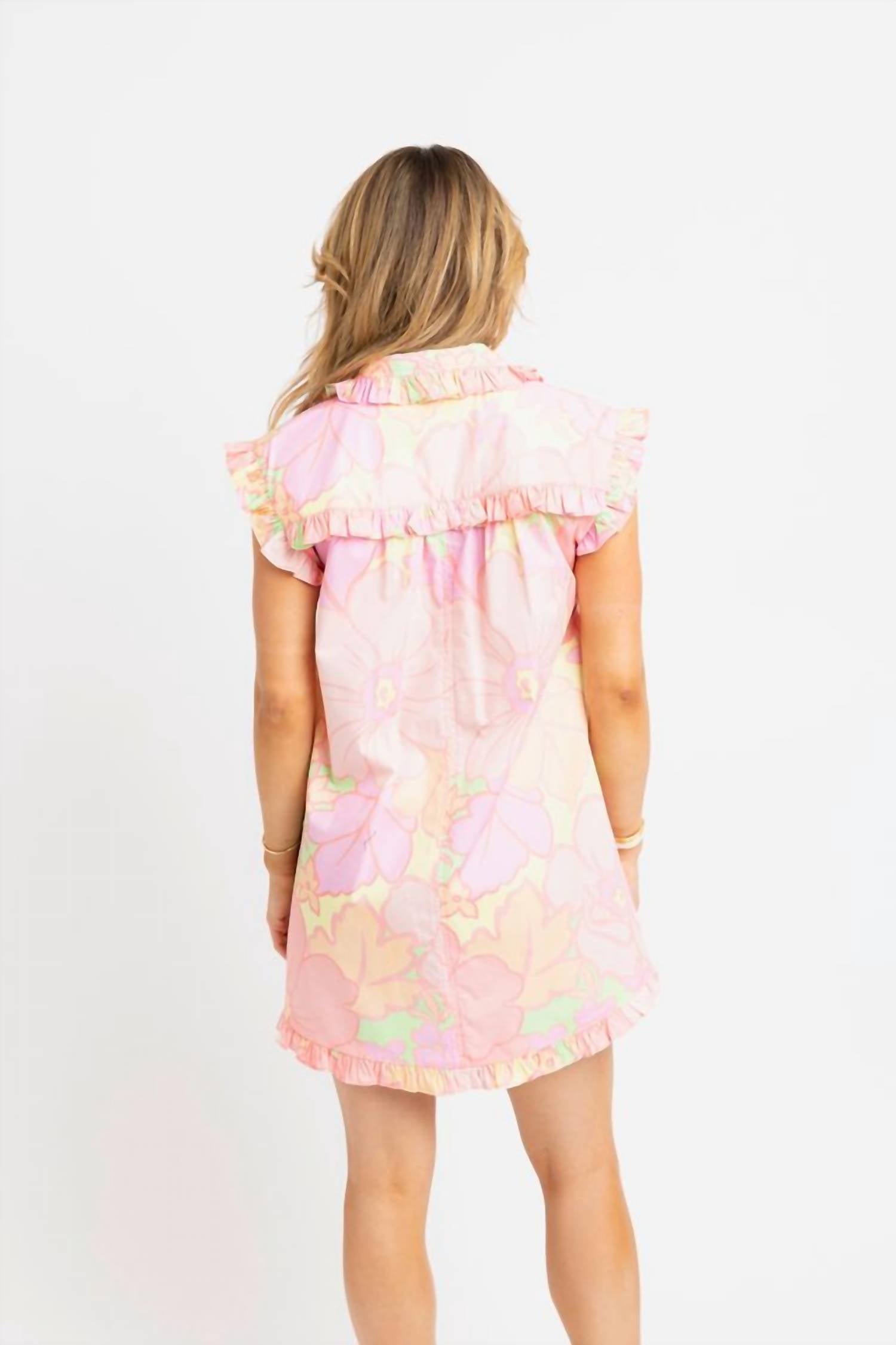 Karlie - Ruffle Mini Dress