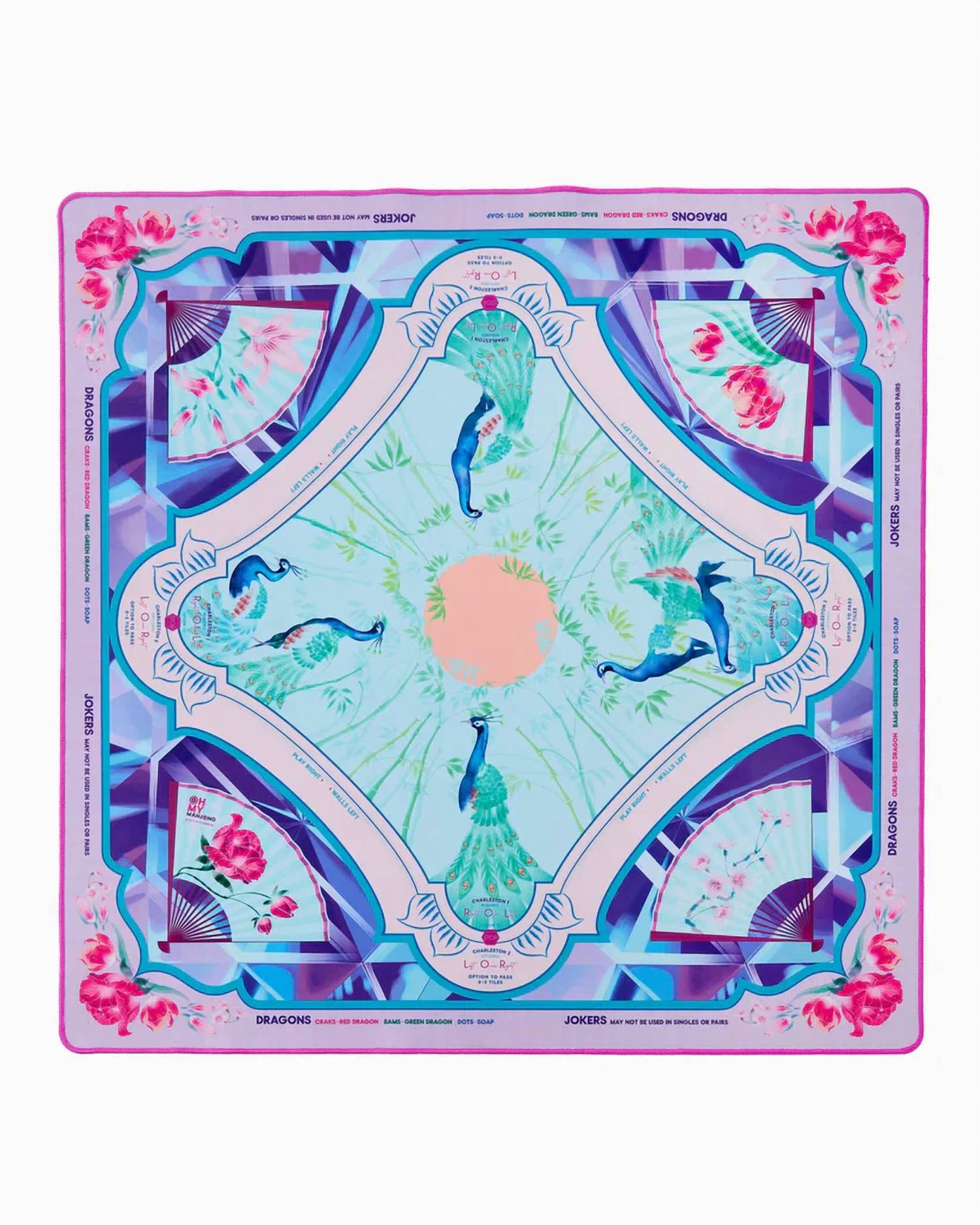 Oh My Mahjong - Amethyst Mahjong Mat