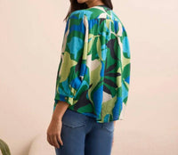Tribal - FLOWY DOLMAN SLEEVE BLOUSE