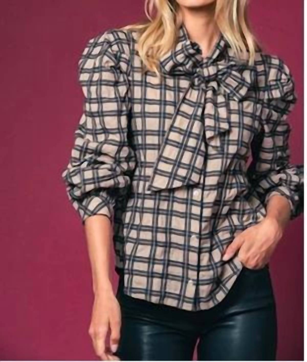 The Shirt - French Bow Shirt