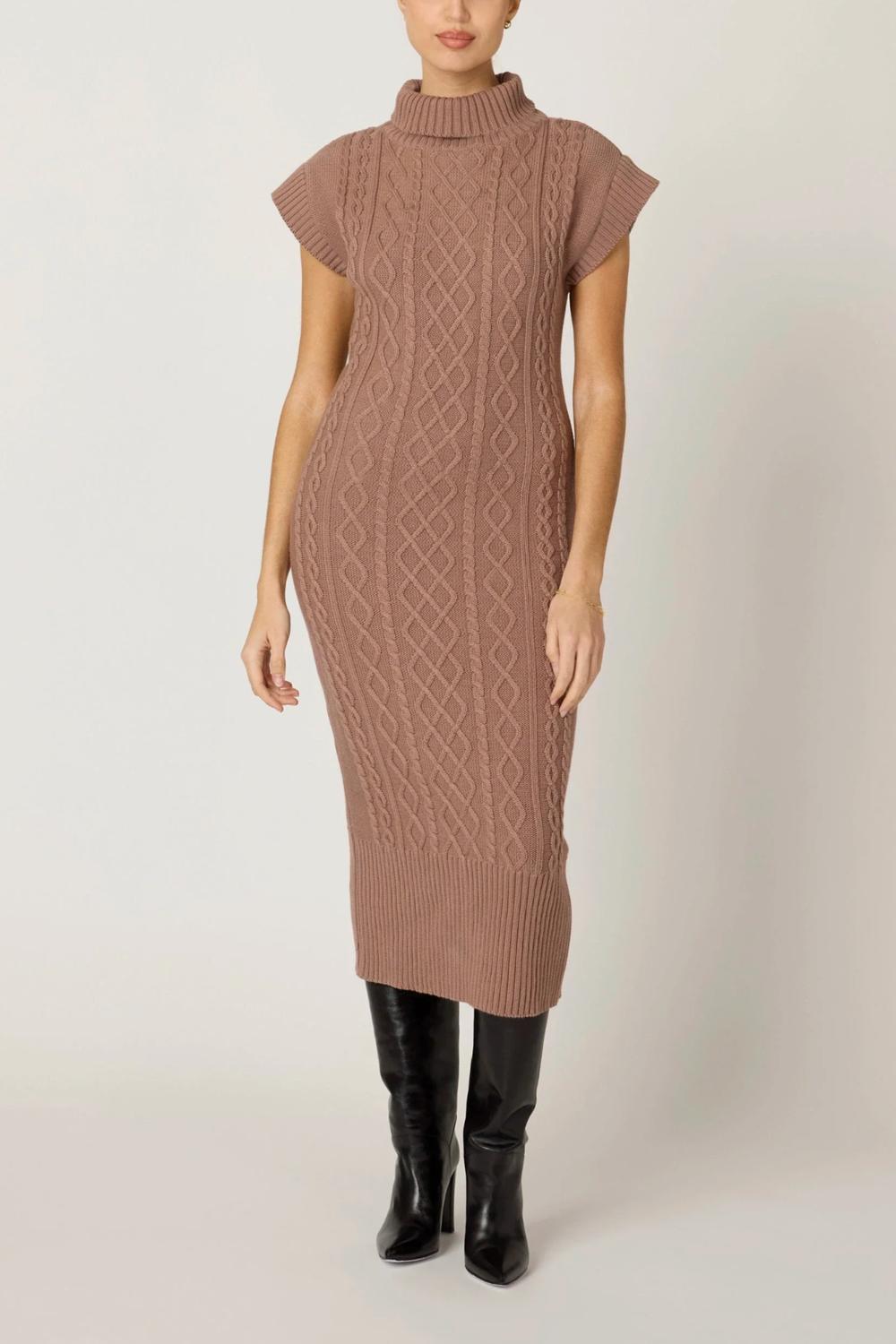 Cleobella - Shana Crochet Knit Midi Dress
