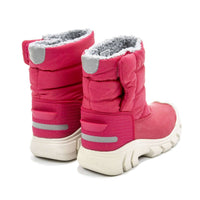 HUNTER Girls Snow Boots in bright pink - kids' shoe - detail view