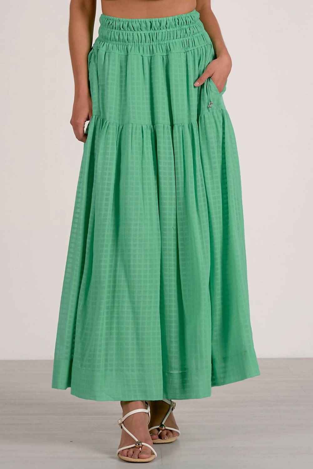 Elan - Smocked Top Skirt