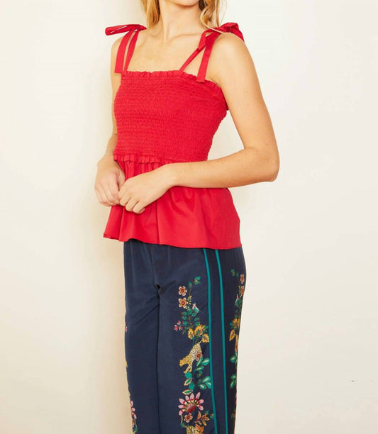 Caballero - Colette Smocked Top