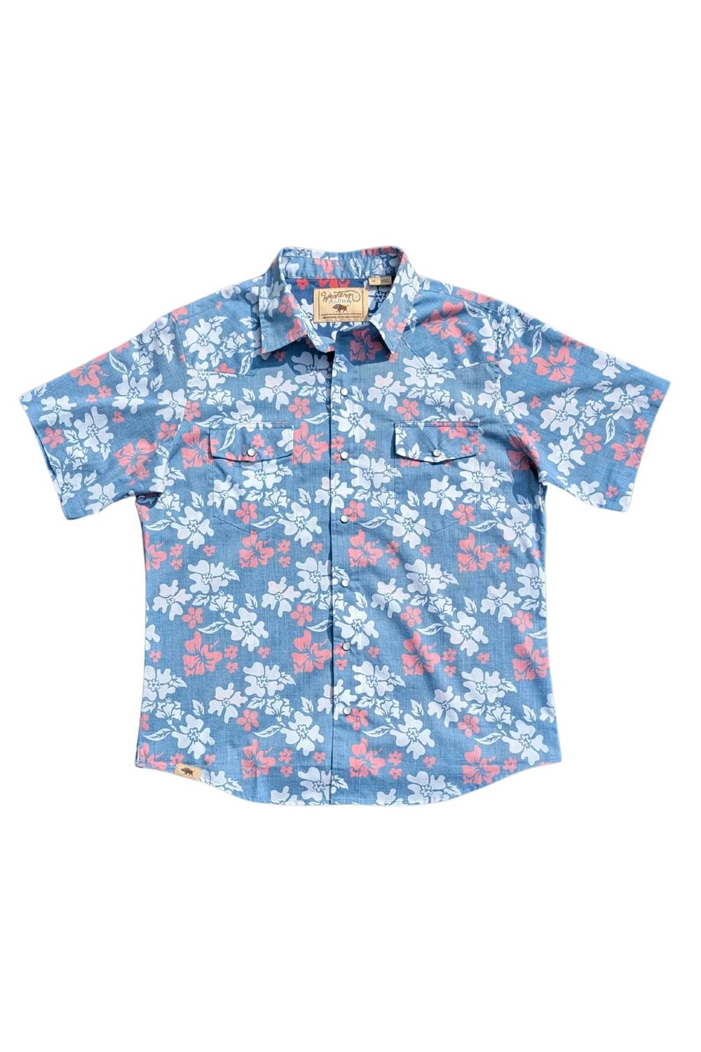 Western Aloha - Men's Tahitian Pareu Short Sleeve Polo