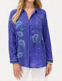 Johnny Was - Slim Audrey Button Down Tunic