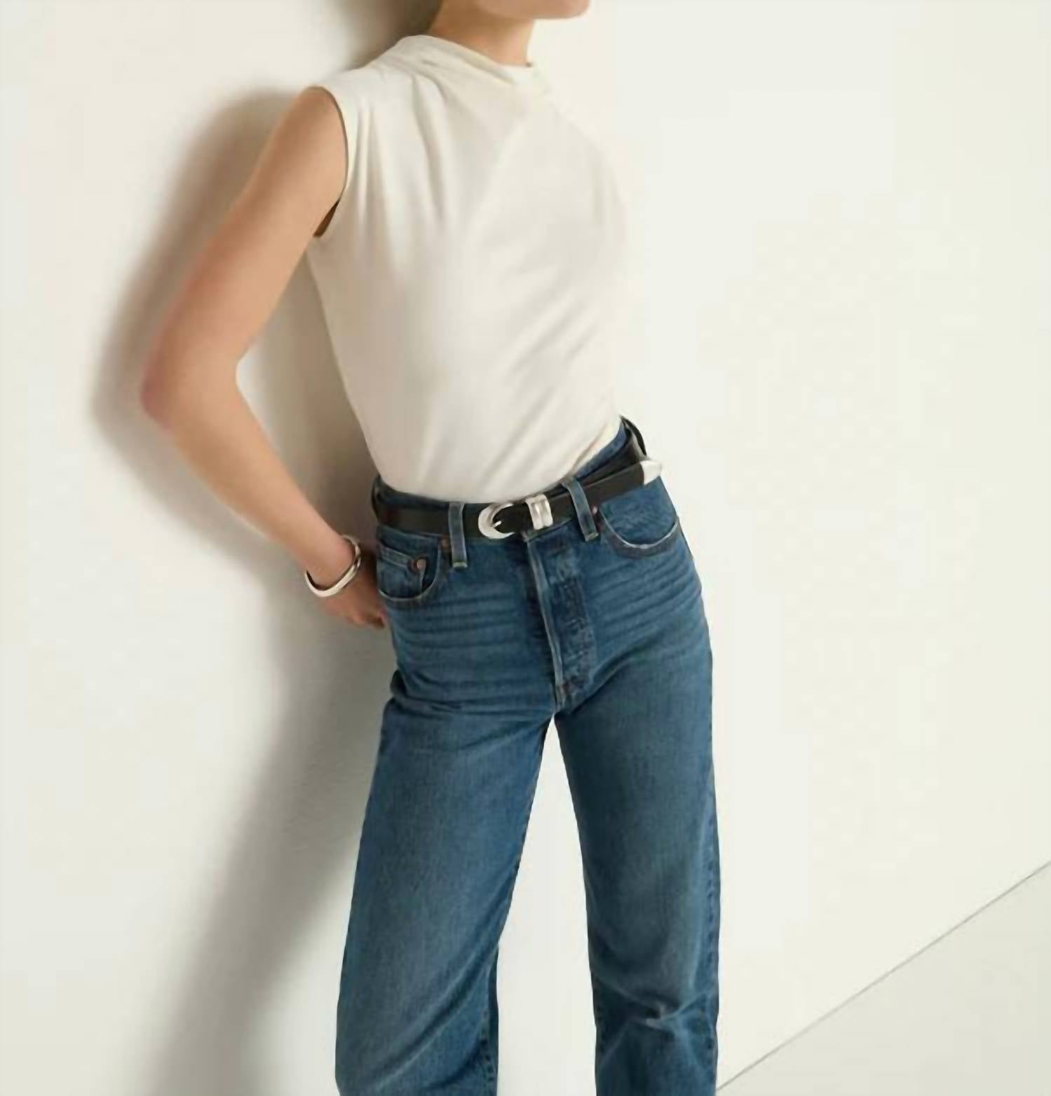 Nation Ltd - Lulu Mock Neck Top