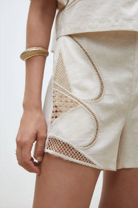 Suncoo - Brest Embroidered Short