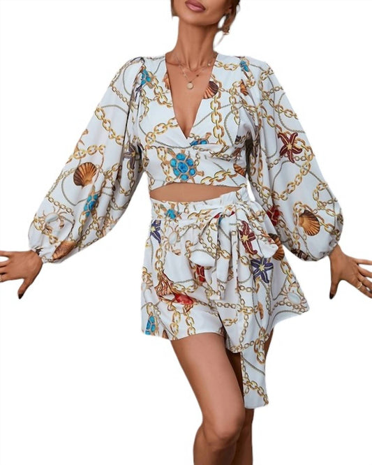 Rosa Clothing - Vaila Floral V-Neck Romper