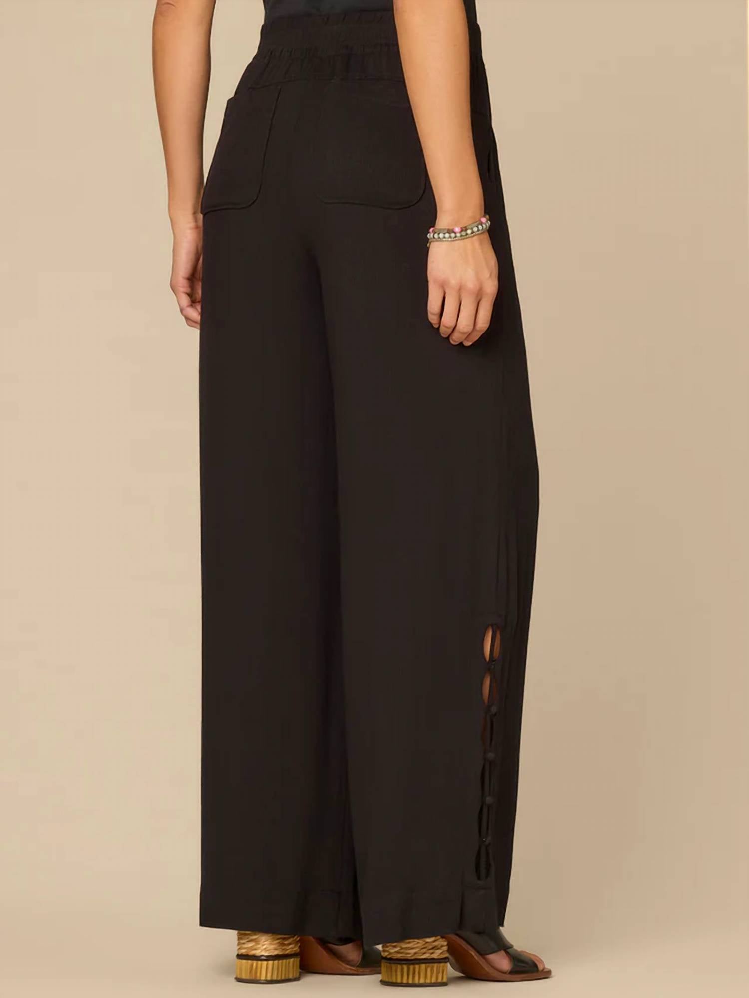 Democracy - Pleated Wide Leg Glider Pants