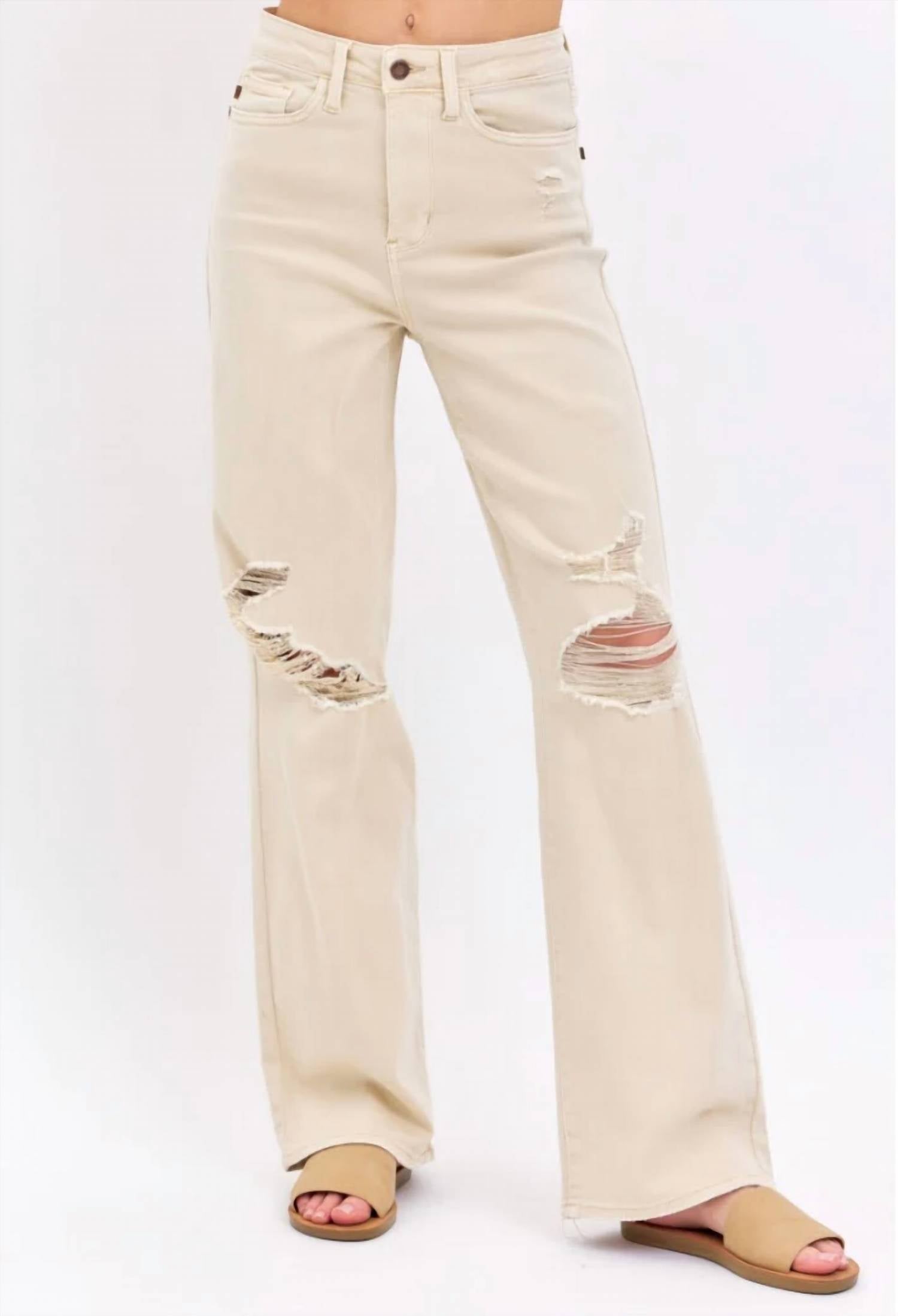Judy Blue - Garment Dyed 90's Straight Jean