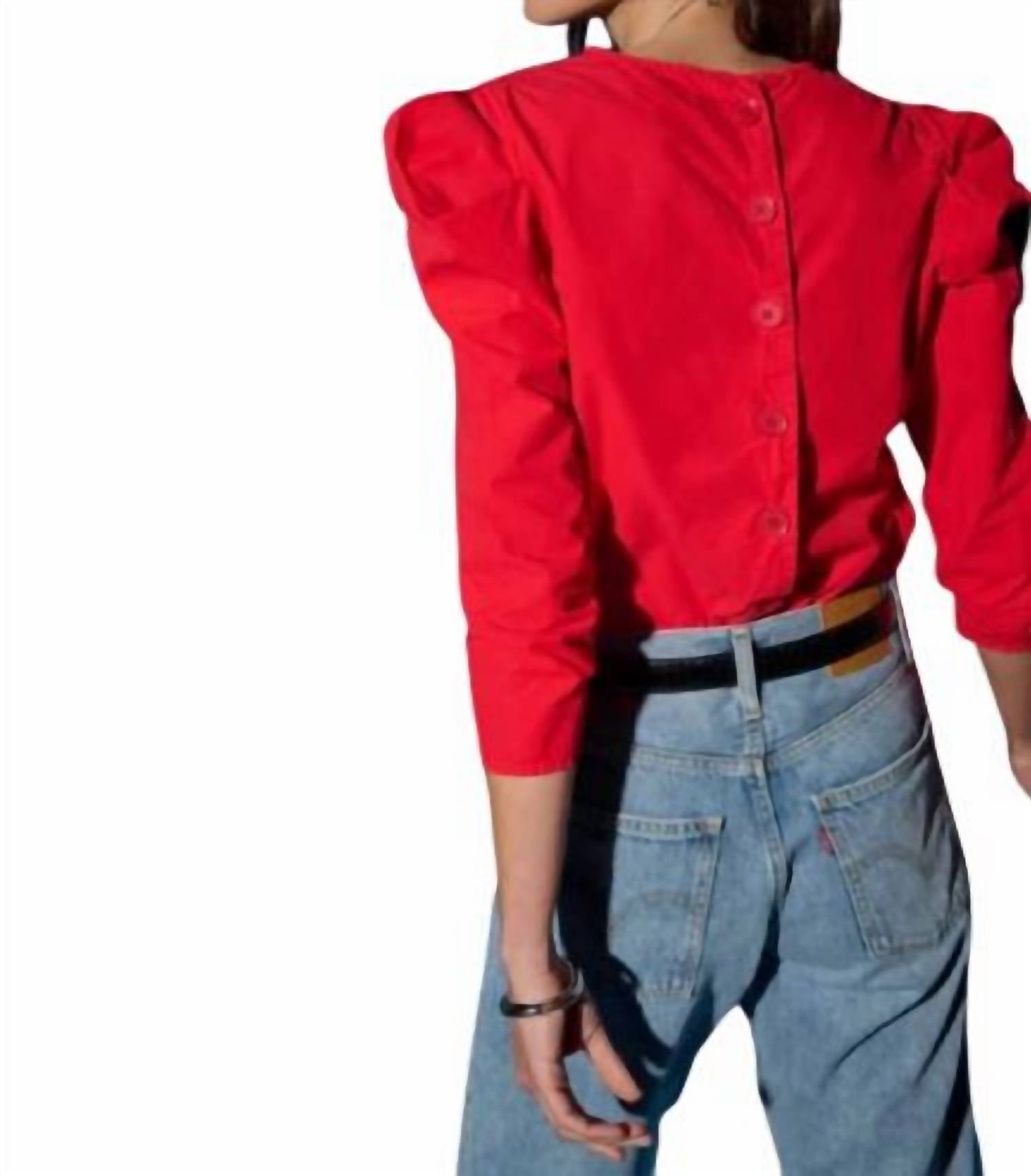 Nation Ltd - Elouise Poplin Top