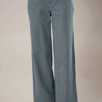 Le Lis - Women's Straight Leg Twill Pants