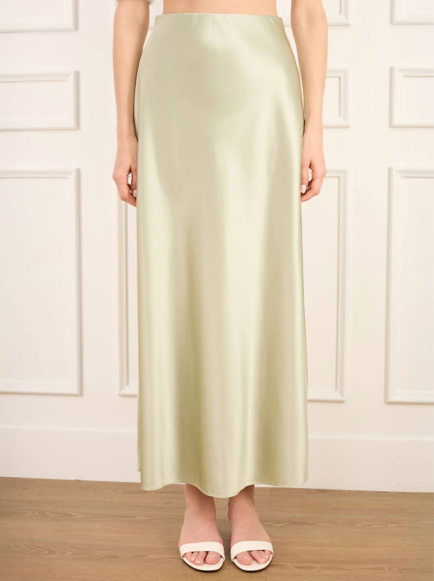 Cami NYC Aviva Maxi Skirt in sea glass - women's skirt