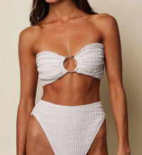 Montce - Tori Ties Bandeau Bikini Top