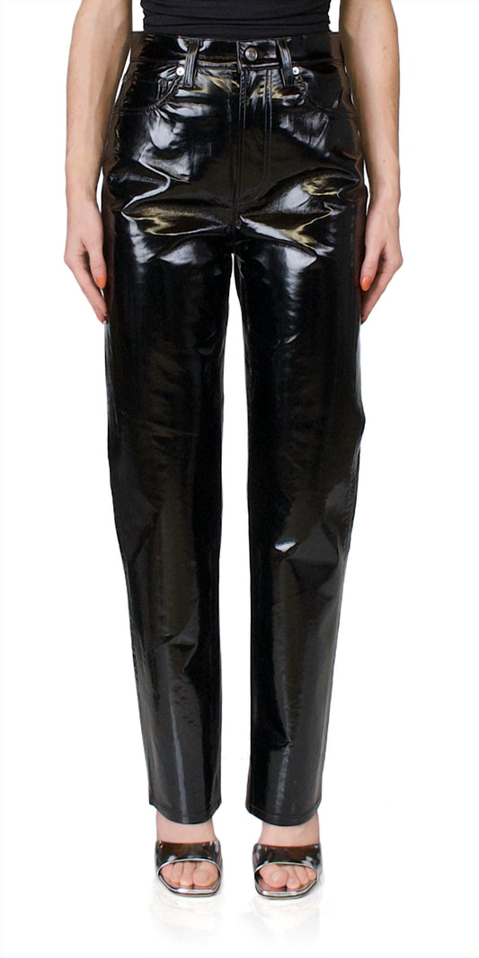 Agolde - Recycled Leather 90's Pinch Waist Pants