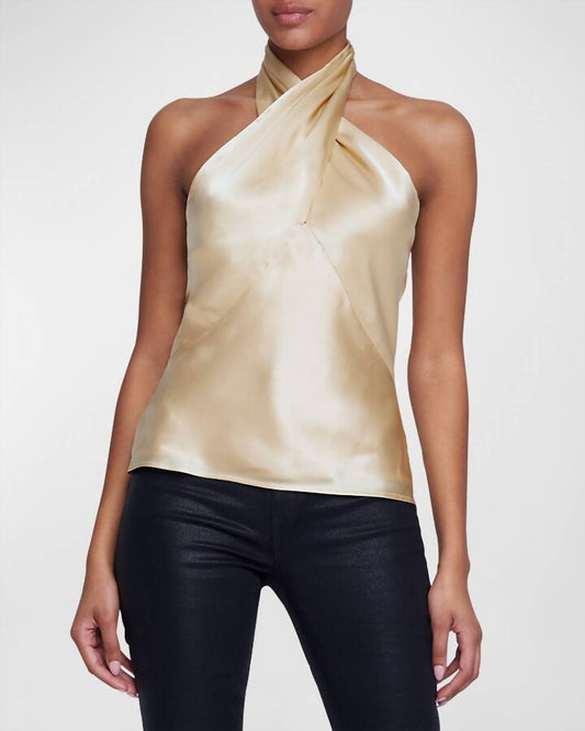 L'Agence - Letitia Twist Neck Top