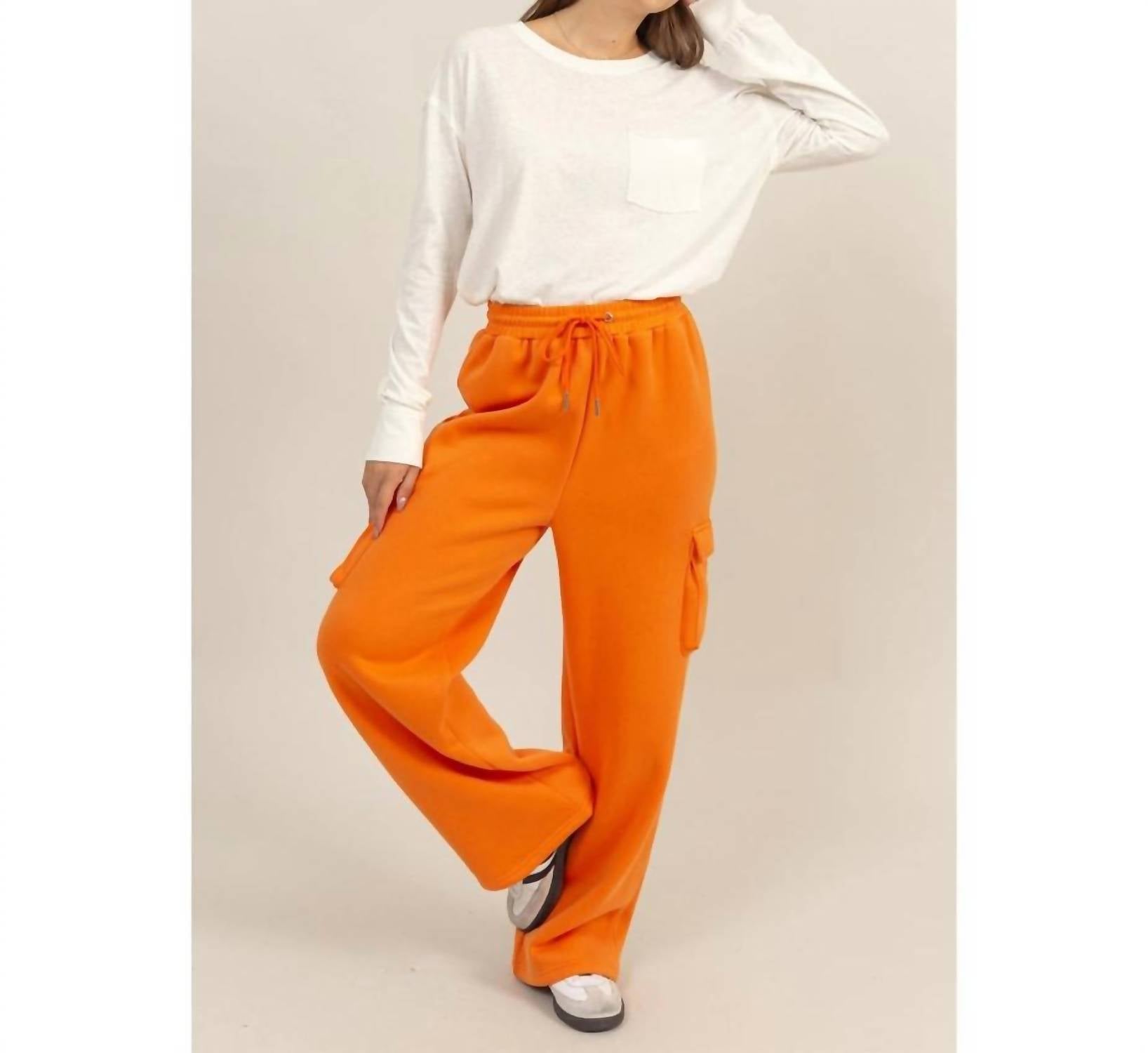 Hyfve - High-waist Cargo Sweatpant
