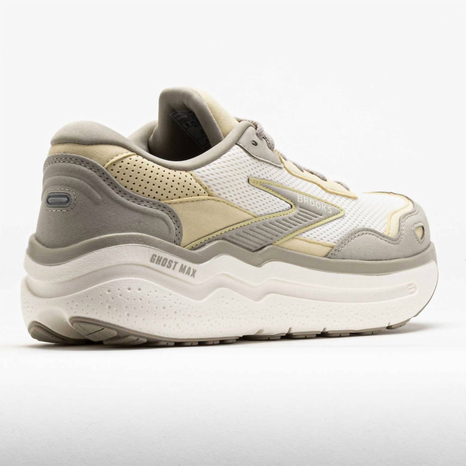 BROOKS Men's Ghost Max Se Shoe in london fog green haze coconut 1 - men's shoe - view 4