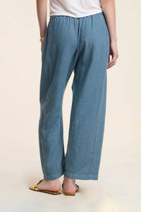 Velvet By Graham & Spencer - The Celine Linen Pant