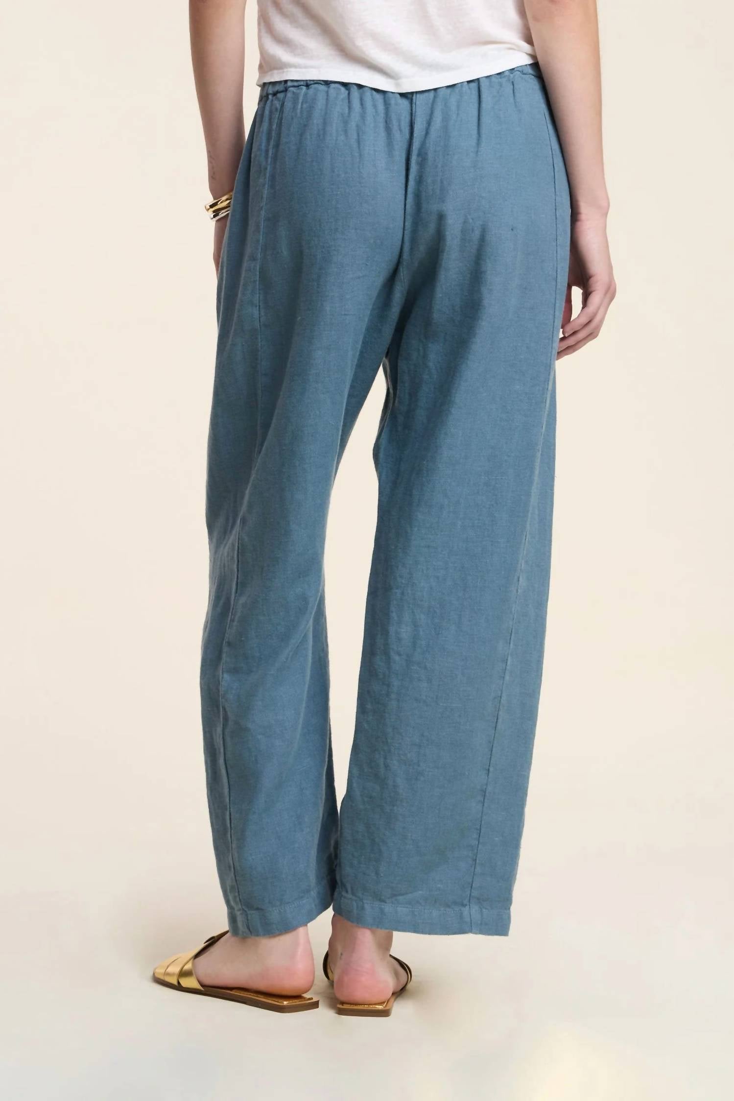 Velvet By Graham & Spencer - The Celine Linen Pant