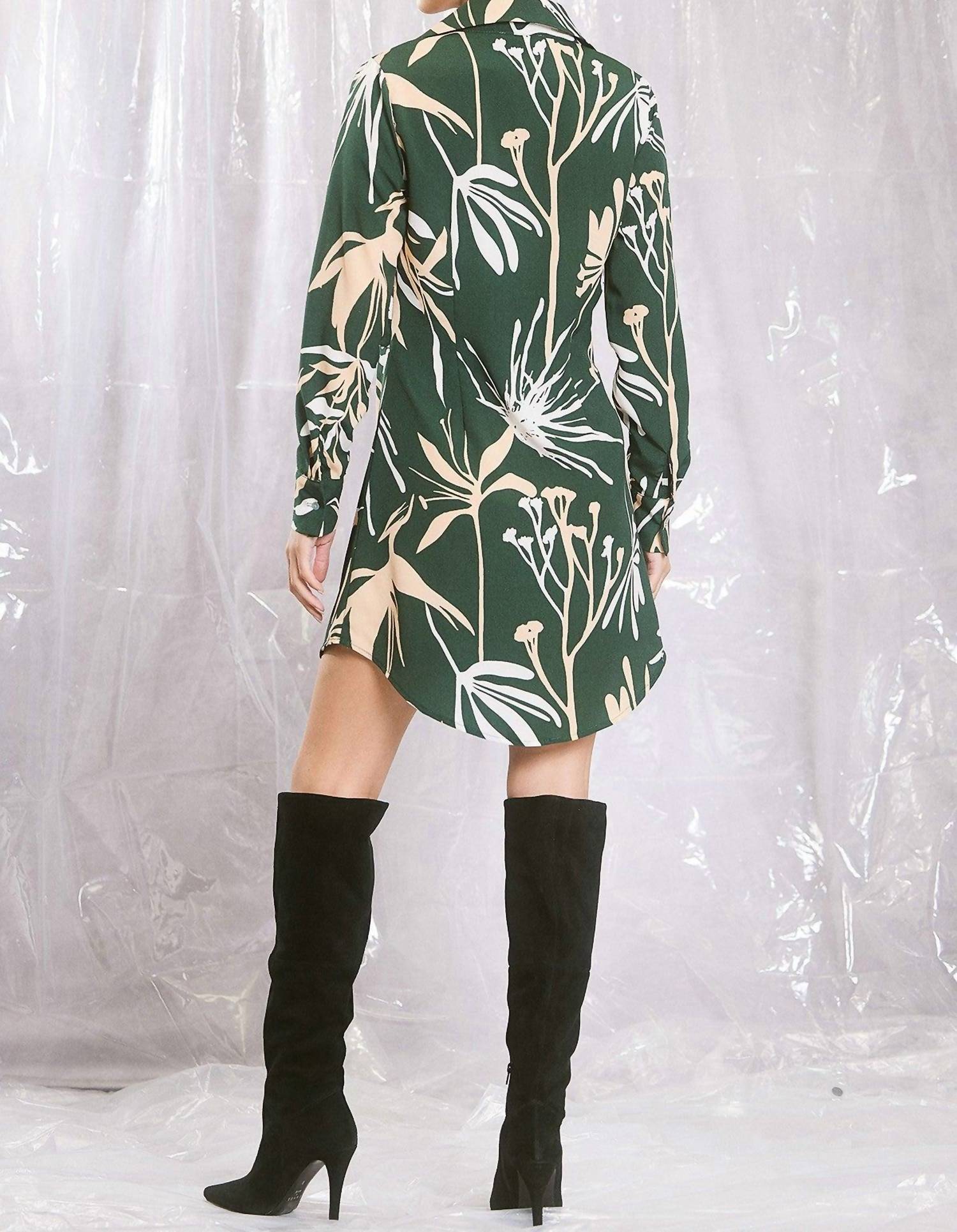 Illa Illa - Zivah Satin Print Dress