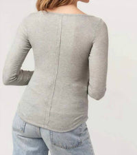 Project Social T - Yoko Boatneck Long Sleeve Tee
