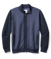 Tommy Bahama - Men's Stone Town Full Zip Sweater Jacket