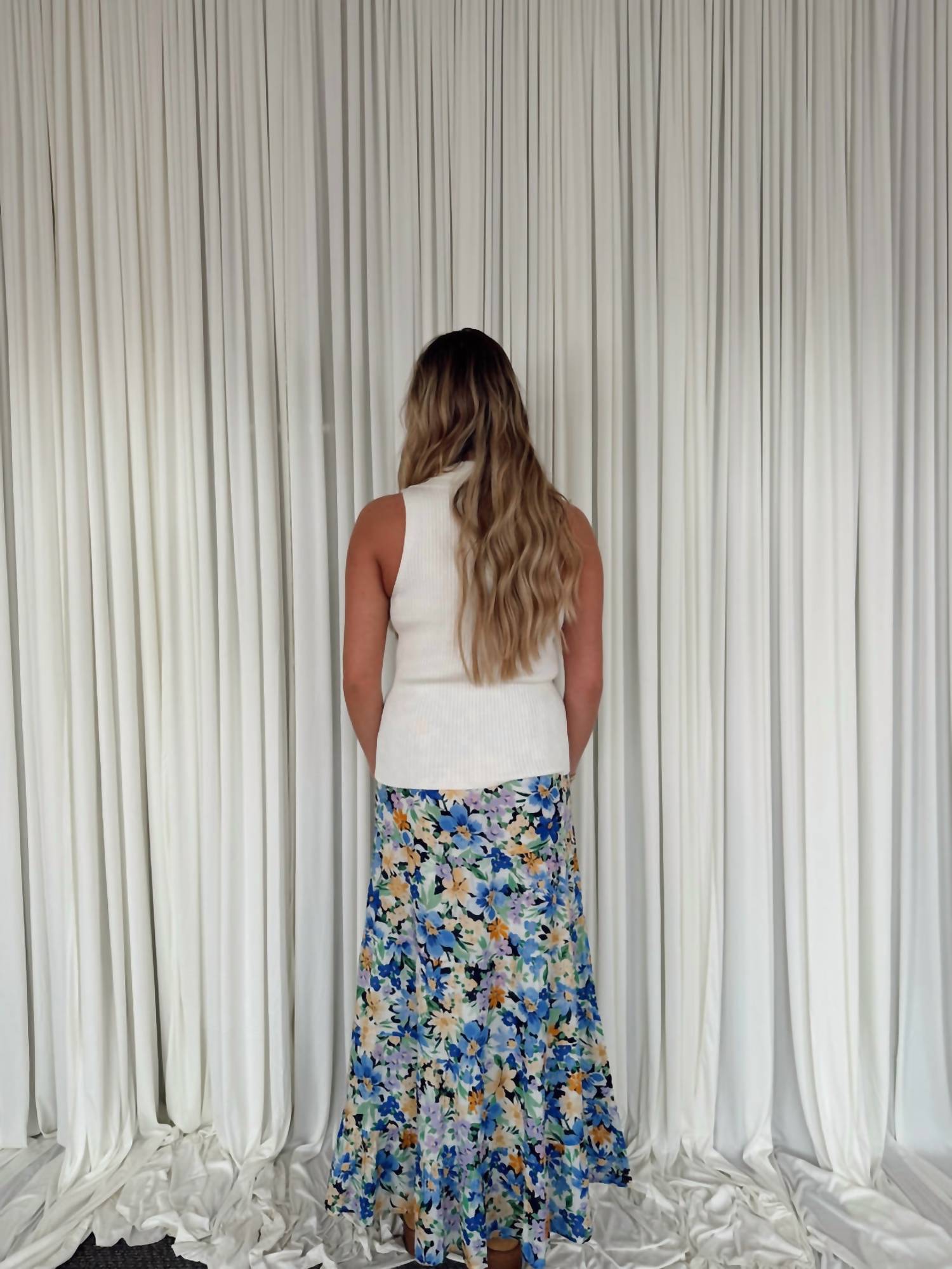 Bila77 - Lotus Maxi Skirt