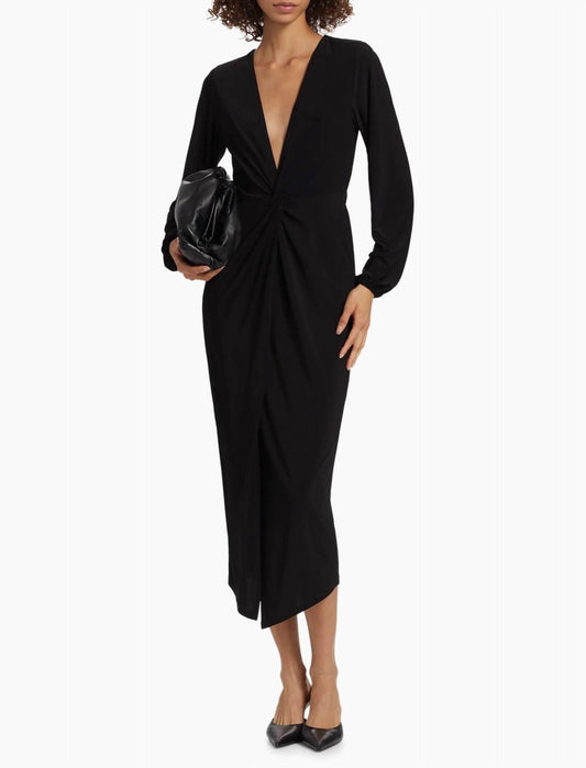 Ramy Brook - Sutton Twist Front Jersey Midi Dress