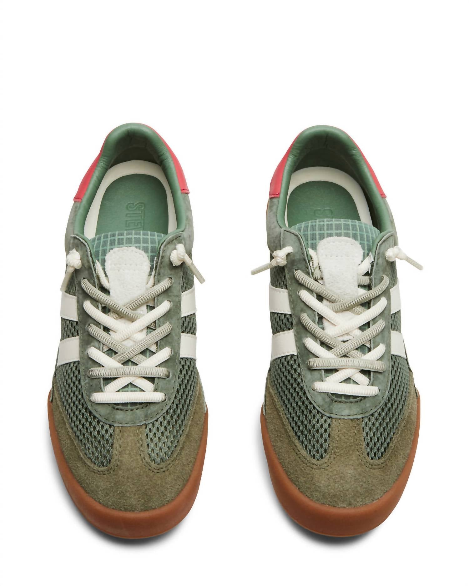 STEVE MADDEN Women's Verdit Sneaker in green - women's sneaker - view 4