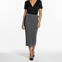 Vince Camuto - Textured Midi Skirt