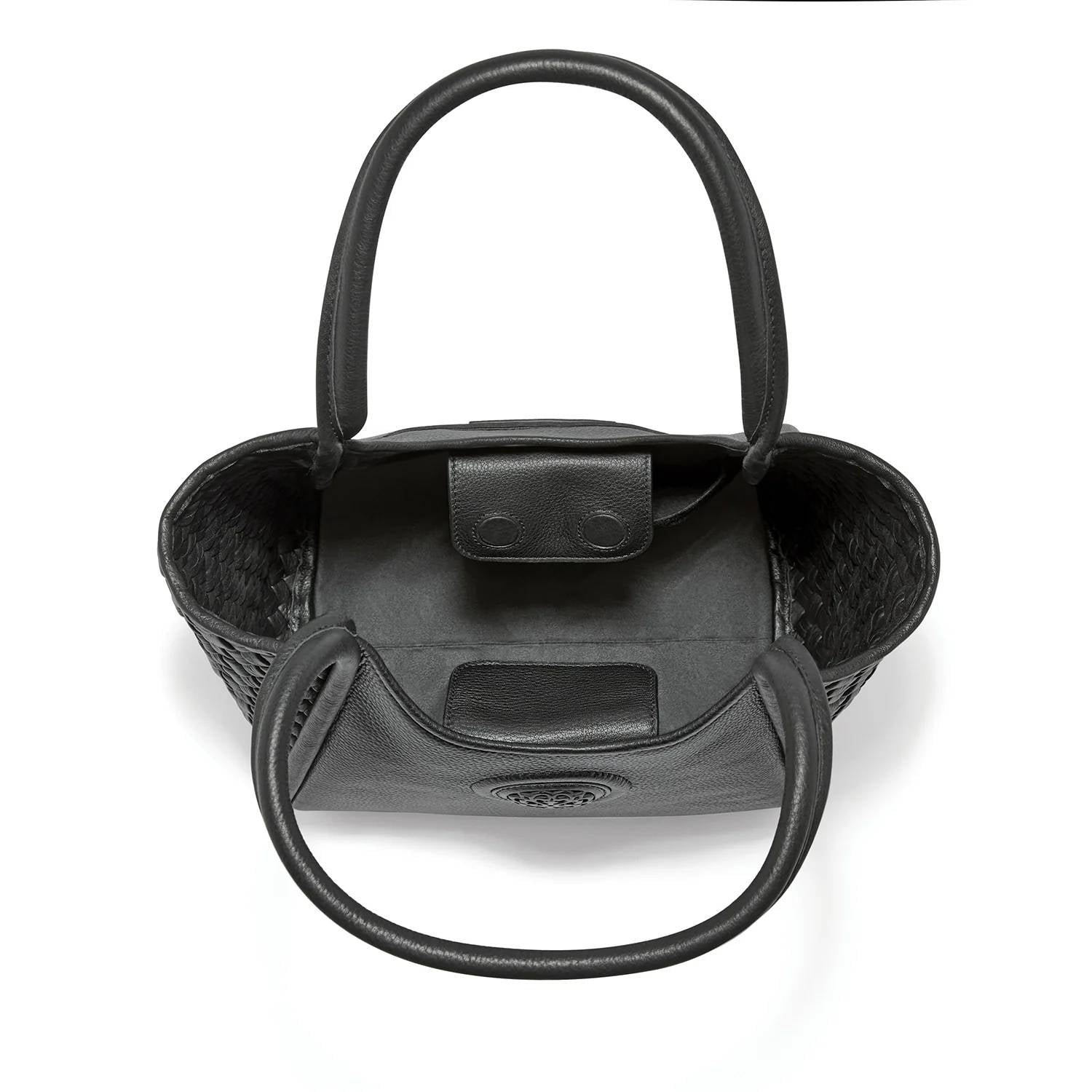 Brighton Ferrara NOA La Strada Large Tote in black - women's bag - detail view