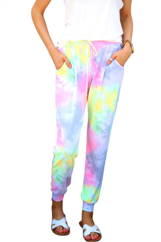 Jess Lea - Pastel Tie Dye Jogger