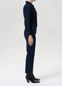 AGOLDE 90's Pinch High Waist Crop Pants in reissue - women's jeans - alternate view