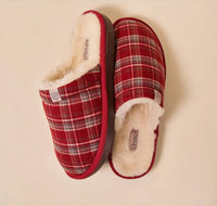 Brunch - Women's Essential Plaid Shearling Slippers