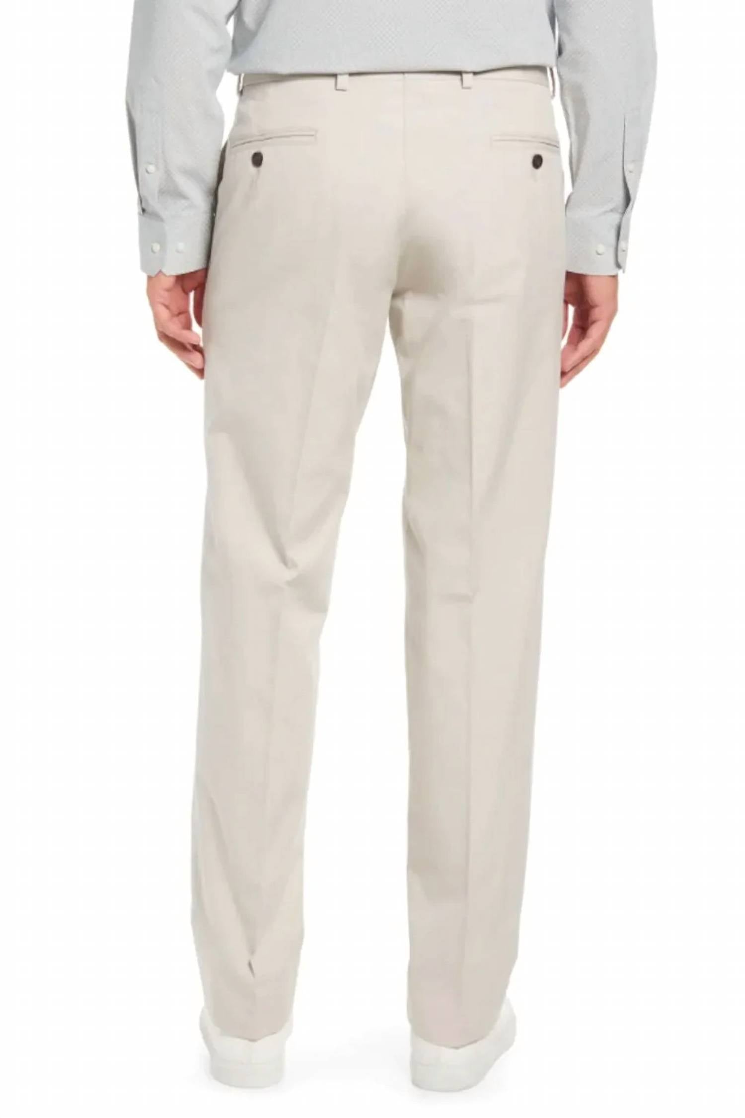 Charleston Khakis - Sumpter Flat Front Washed Poplin Pant