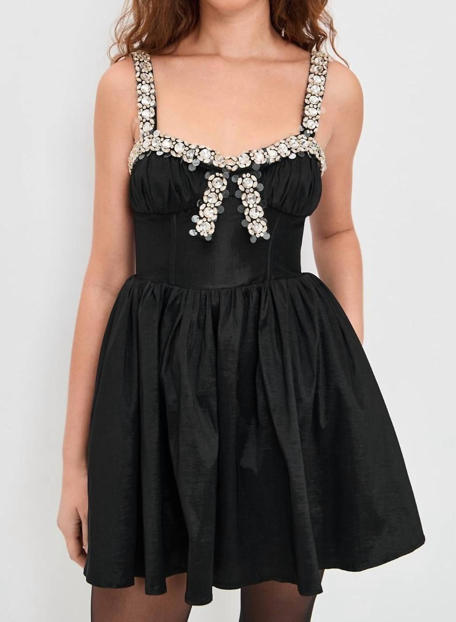 For Love & Lemons - Emalie Taffeta Mini Dress