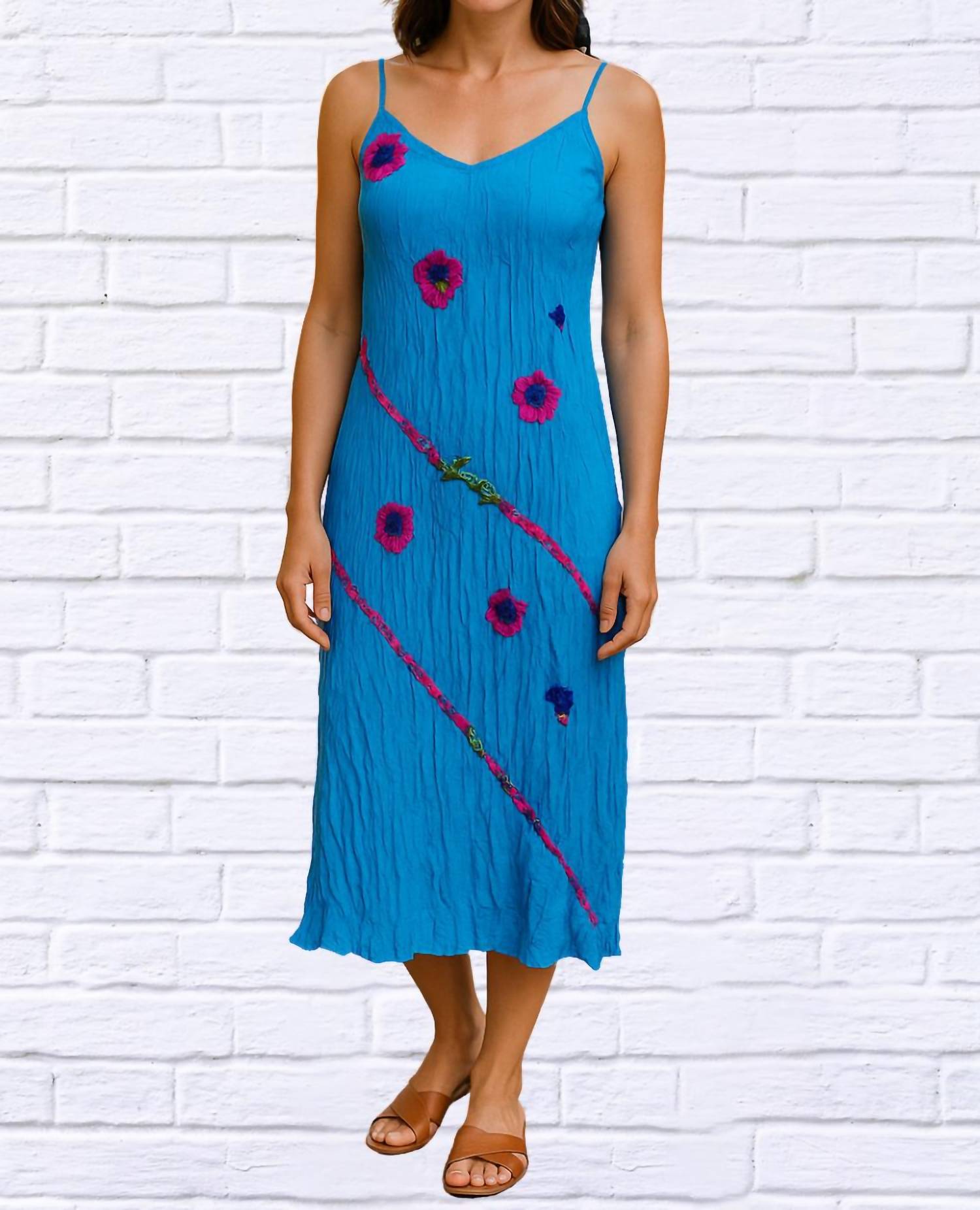 Diva Usa - Sibella Crushed Dress