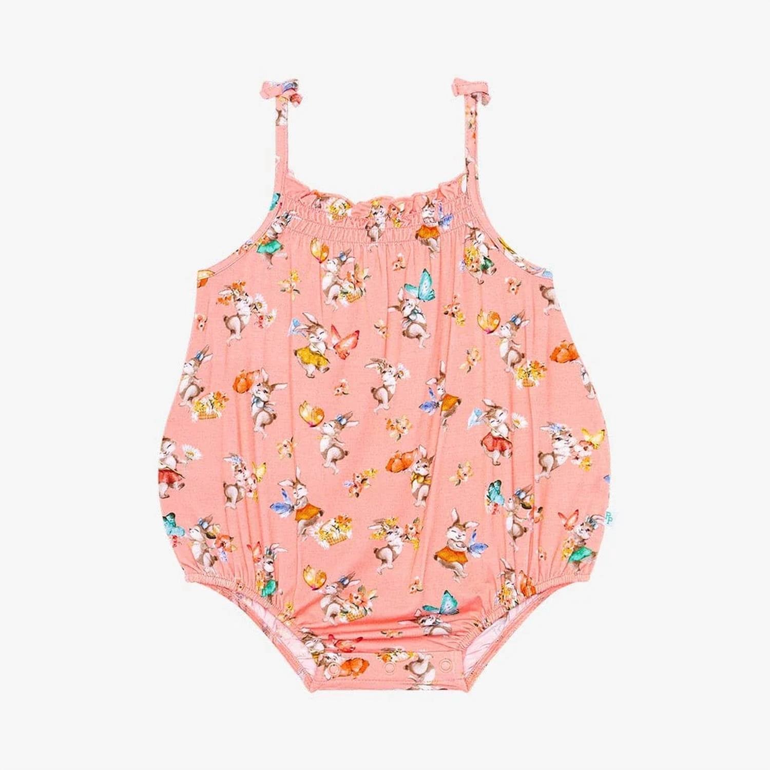 Posh Peanut - Spaghetti Strap Bubble Romper