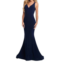 Blush Prom - Crystal Beaded Back Jersey Prom Dress