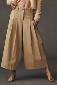 Astr - Rowen Pleated Culotte Pants